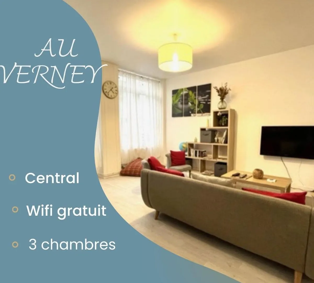 C&C Spacious Central 3 Bedrooms Saint-Etienne